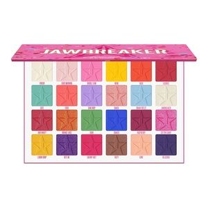 Barely Used Jeffree Star Cosmetics Jawbreaker Colorful Rainbow Eyeshadow Palette